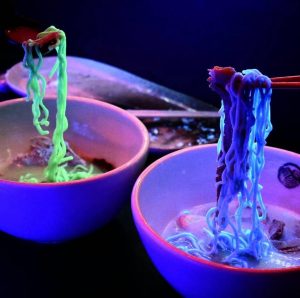 glow in the dark ramen