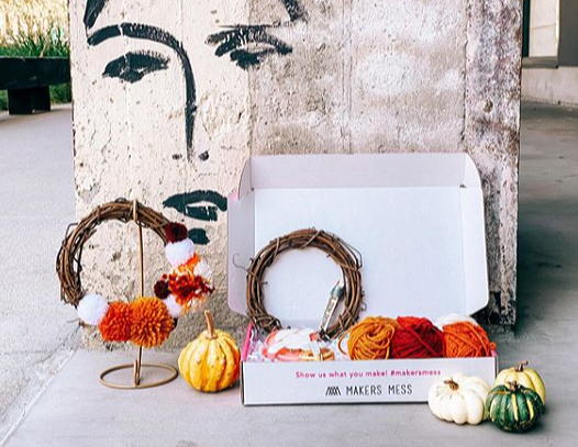 Makers Mess Halloween Kits near Circa apartments in Downtown Los Angeles
