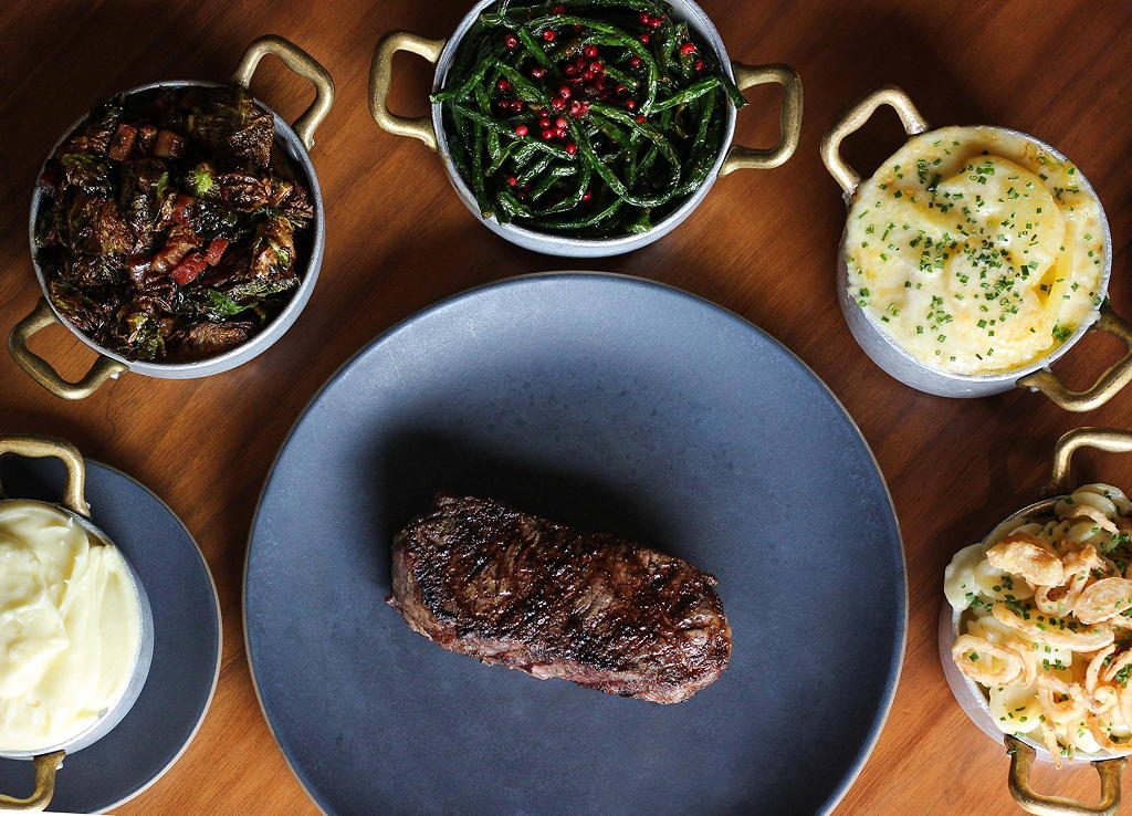 Nick + Stef’s Steakhouse Thanksgiving near Circa apartments in Downtown Los Angeles