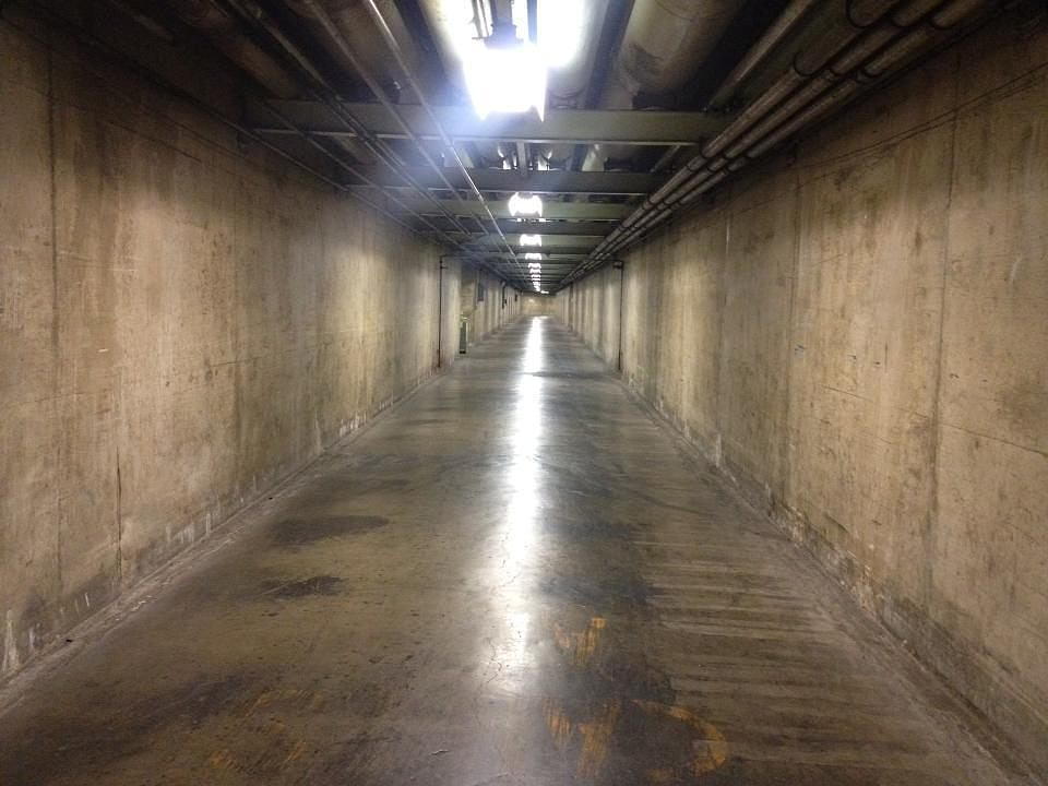 Los Angeles Hall of Records secret underground near Circa apartments in Downtown Los Angeles