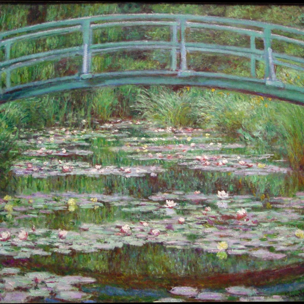 Claude Monet: The Immersive Experience exhibition near Circa residences in Downtown Los Angeles